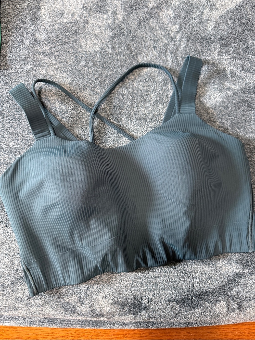 Lululemon Like a Cloud Longline Ribbed Bra *Light Support, D/DD Cups - Indochine